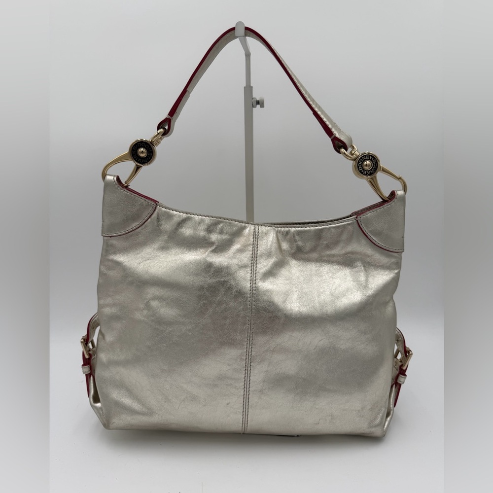 Dooney & Bourke Anniversary Duck Shoulder Bag Champagne (gold tone) Metallic